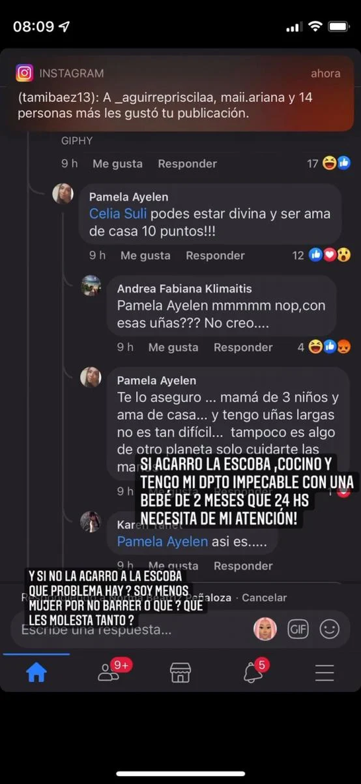 Tamara B&aacute;ez le hizo frente a las cr&iacute;ticas