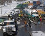 Tremendo accidente en Canadá Tremendo accidente en Canadá