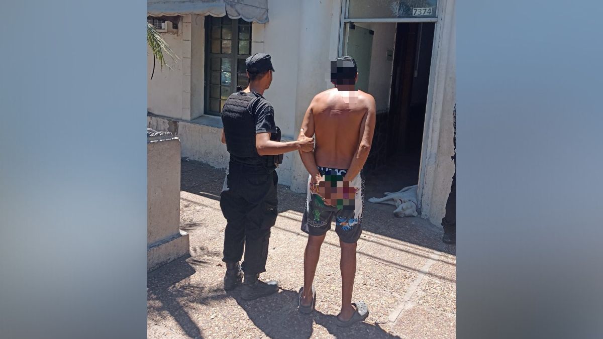 El hombre fue trasladado a una dependencia policial y qued&oacute; a disposici&oacute;n de la Justicia.&nbsp;