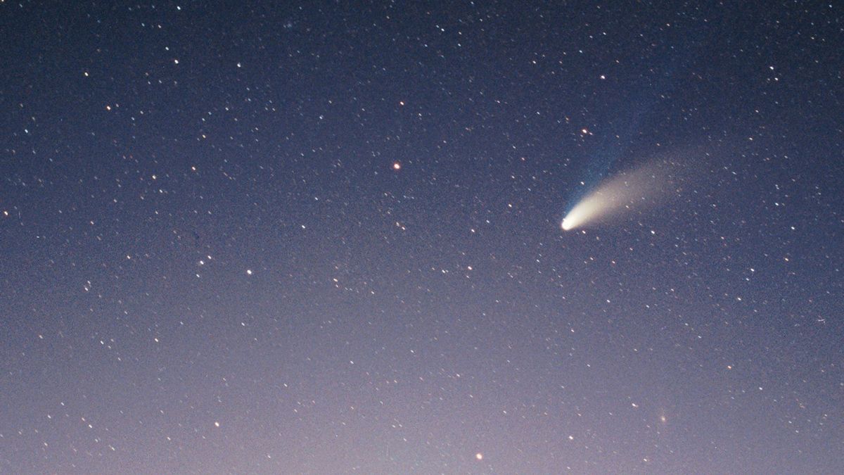 La imagen del cometa&nbsp;Hale-Bopp