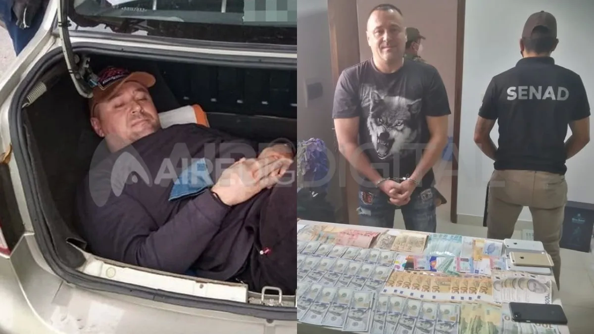 A Viktor Melnyk lo detuvieron en Paraguay con casi 1.000 kilos de cocaina en enero del 2022.