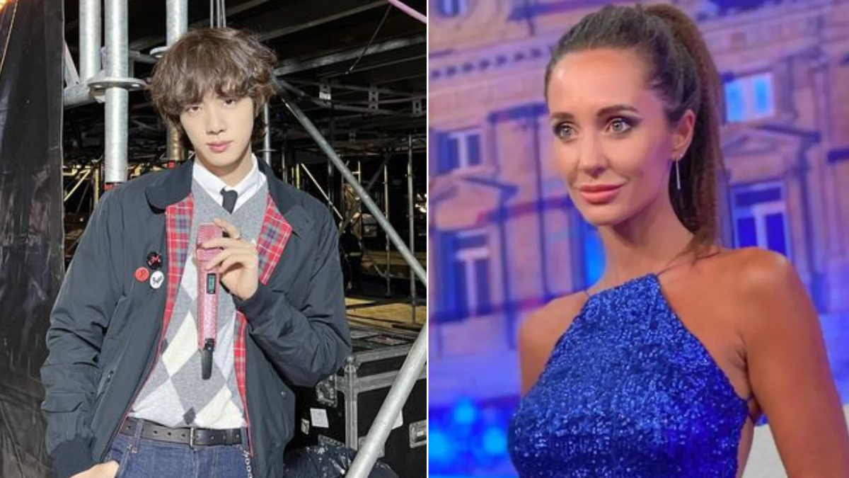 Carolina Haldemann se metió con Jin de BTS y ARMY estalló en Twitter.