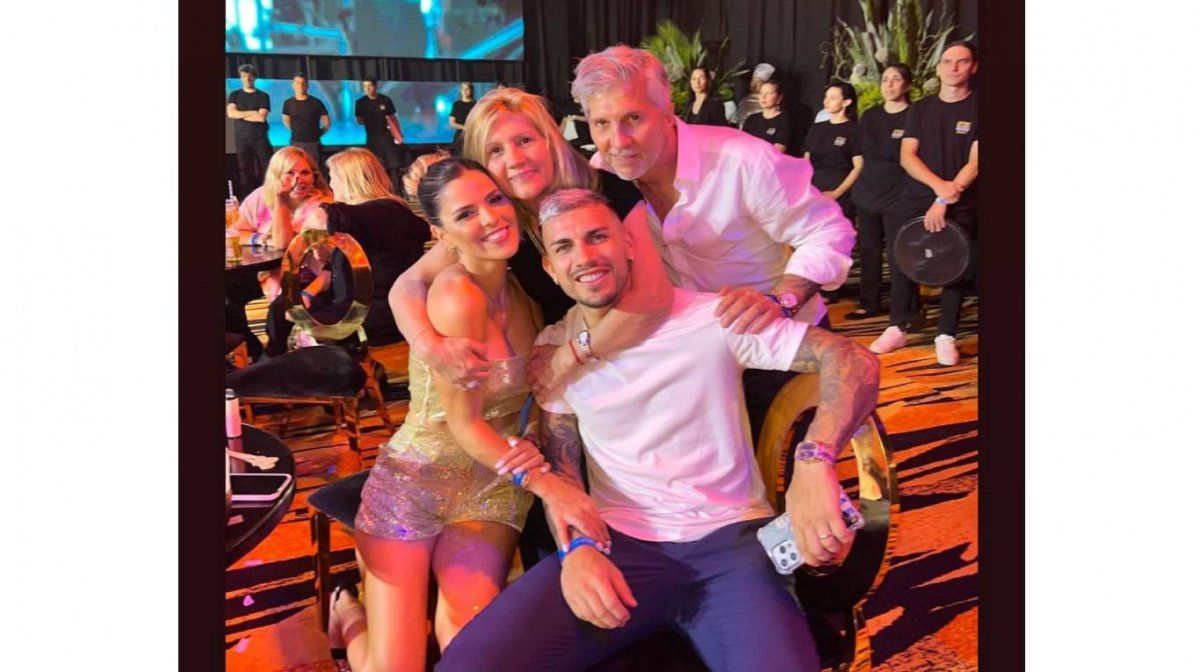 Leandro Paredes asistió a la Messi Fest.