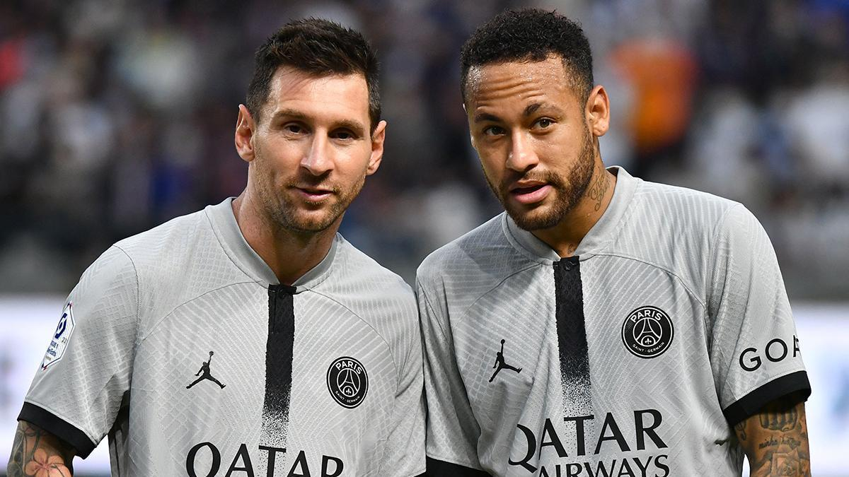 Lionel Messi y Neymar juntos en el PSG.