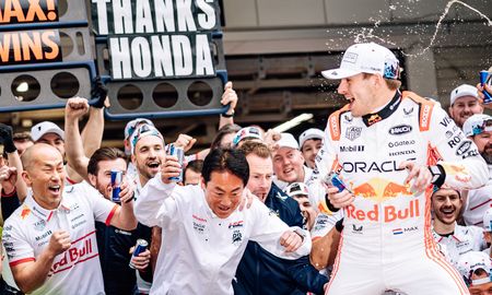 Max Verstappen festejó su primer triunfo en el año. Max Verstappen festejó su primer triunfo en el año.