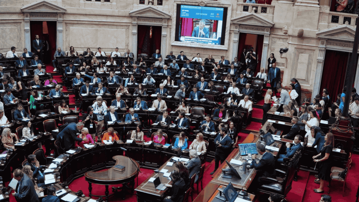 Hubo media sanción en Diputados.