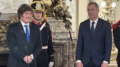 Diego Santilli juró en la Casa Rosada como ministro del Interior