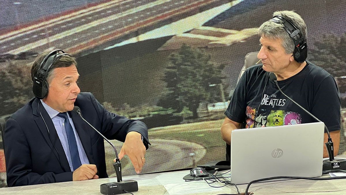 El ministro de Transporte de la Nación, Diego Giuliano, contó detalles en AIRE del Plan Circunvalar y el tren que unirá a Santa Fe con Laguna Paiva.