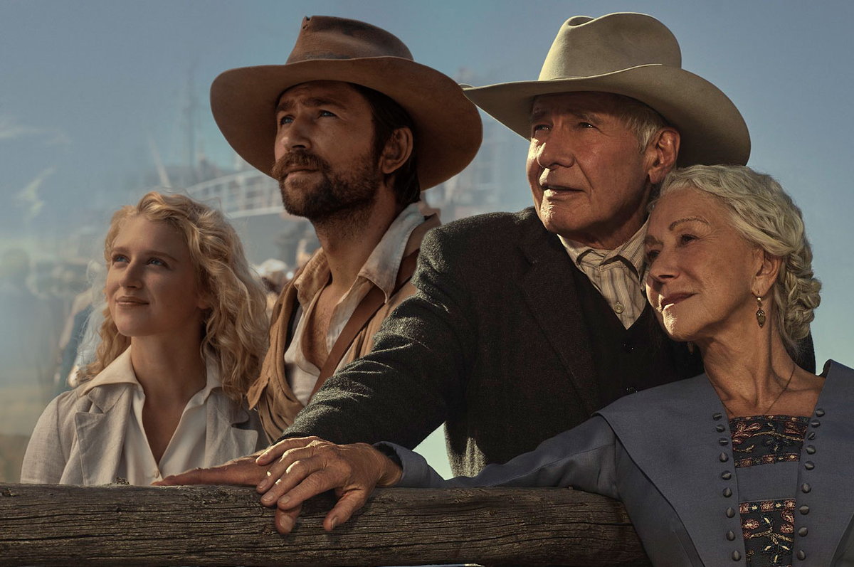 La serie de western que tiene a Harrison Ford y Helen Mirren como protagonistas y es una nueva entrega de la saga Yellowstone
