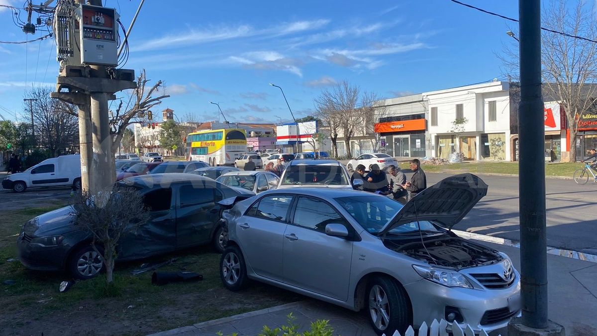 El hecho ocurrió este viernes alrededor de las 16 en la intersección de Aristóbulo del Valle y Llerena.