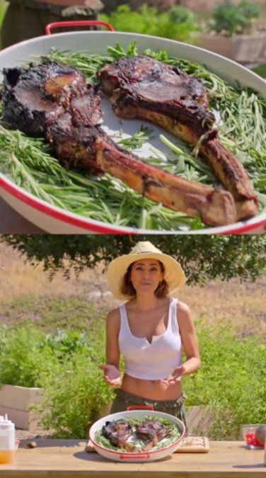 La ácida burla de Ángel de Brito a Victoria Vannucci por sus videos de cocina "vegana".