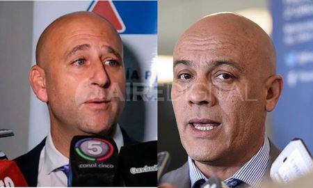 Los fiscales rosarinos Patricio Serjal y Gustavo Ponce están complicados en las investigaciones por cobro de coimas del juego clandestino. Los fiscales rosarinos Patricio Serjal y Gustavo Ponce están complicados en las investigaciones por cobro de coimas del juego clandestino.