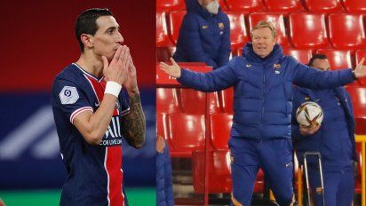 Lionel Messi, Ángel Di María, Ronald Koeman, Barcelona y París Saint-Germain, la fórmula del escándalo