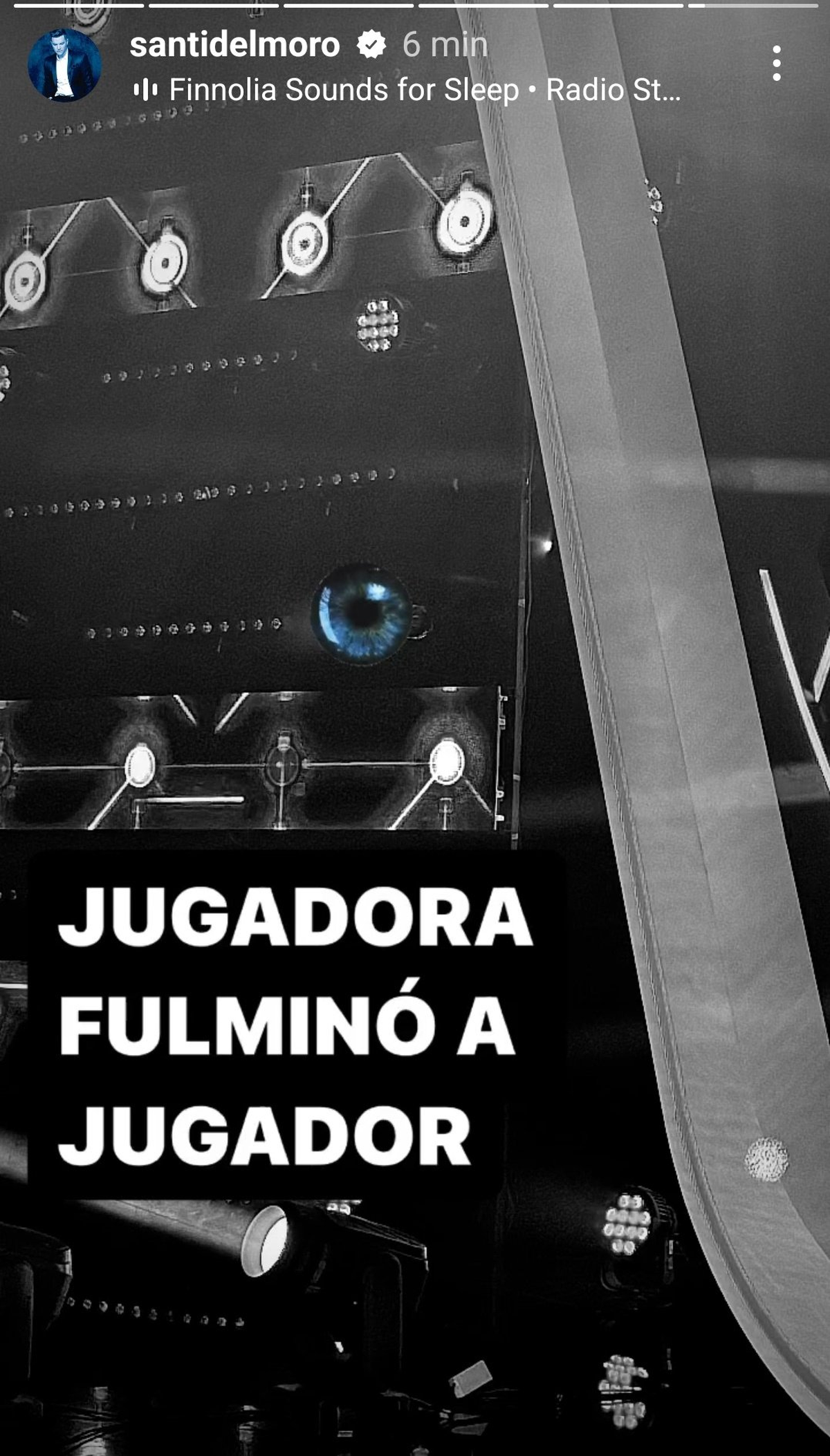 Santiago del Moro confirmó que hubo fulminante en Gran Hermano. Santiago del Moro confirmó que hubo fulminante en Gran Hermano.