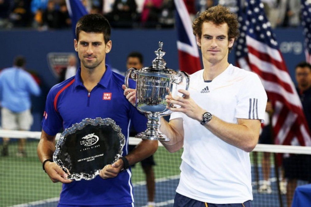 El 10 de septiembre de 2012, Murray ganó su primer Grand Slam: fue el US Open, tras vencer en una durísima final al serbio Novak Djokovic por 7-6 (12-10), 7-5, 2-6, 3-6 y 6-2. Antes de esta conquista, había caído en cuatro definiciones: en la del US Open 2008, en las de Australia 2010 y 2011, y en la de Wimbledon 2012.