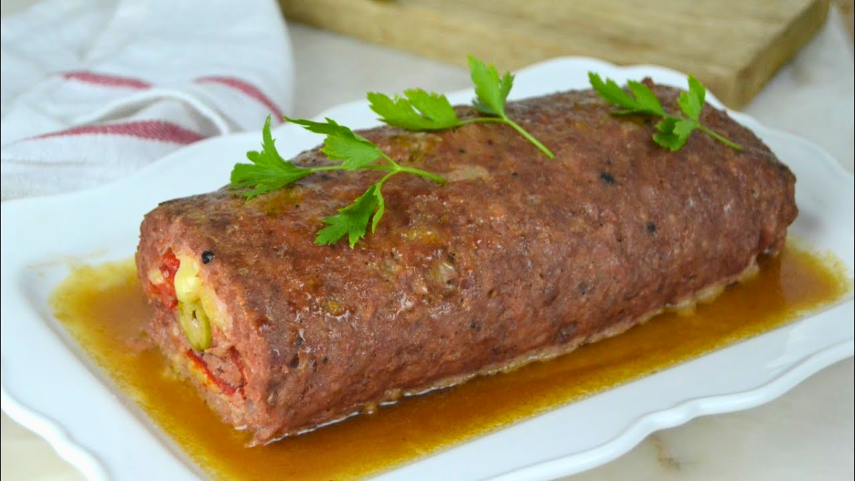 El arrollado de carne picada es una opción versátil y práctica para cualquier ocasión