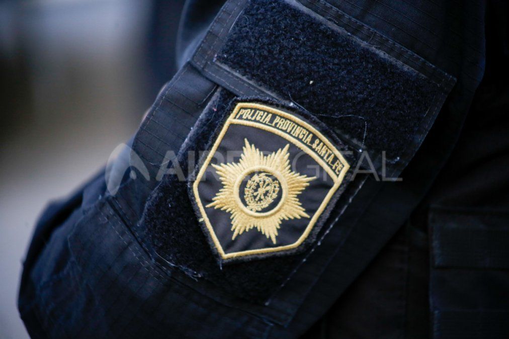 El escudo de la Policía de la provincia de Santa Fe