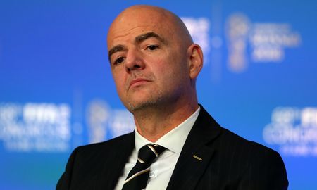 Gianni Infantino, presidente de FIFA. Gianni Infantino, presidente de FIFA.