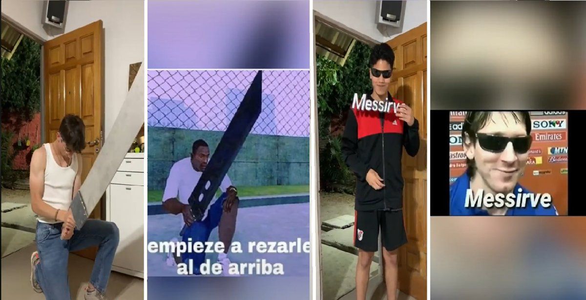 Fueron vestidos de sticker de WhatsApp y el video superó las 11 millones de reproducciones&nbsp;