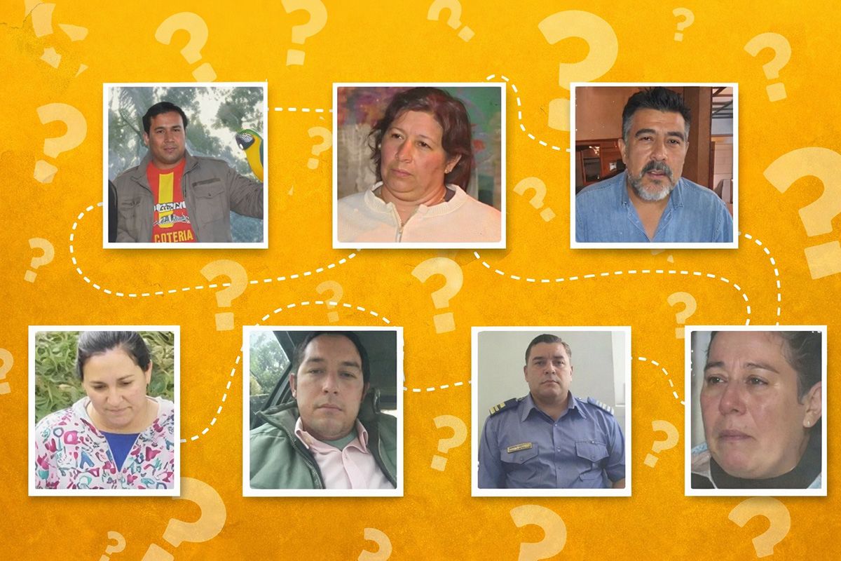 Imputados en la causa primaria. (Imagen generada con ayuda de la inteligencia artificial) Imputados en la causa primaria. (Imagen generada con ayuda de la inteligencia artificial)