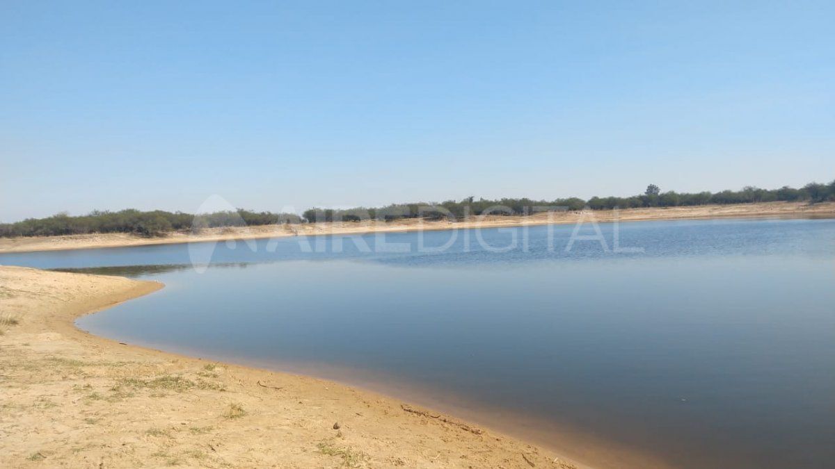 Bajaron la barrera de la laguna La Ollita y le colocaron un candado.&nbsp;