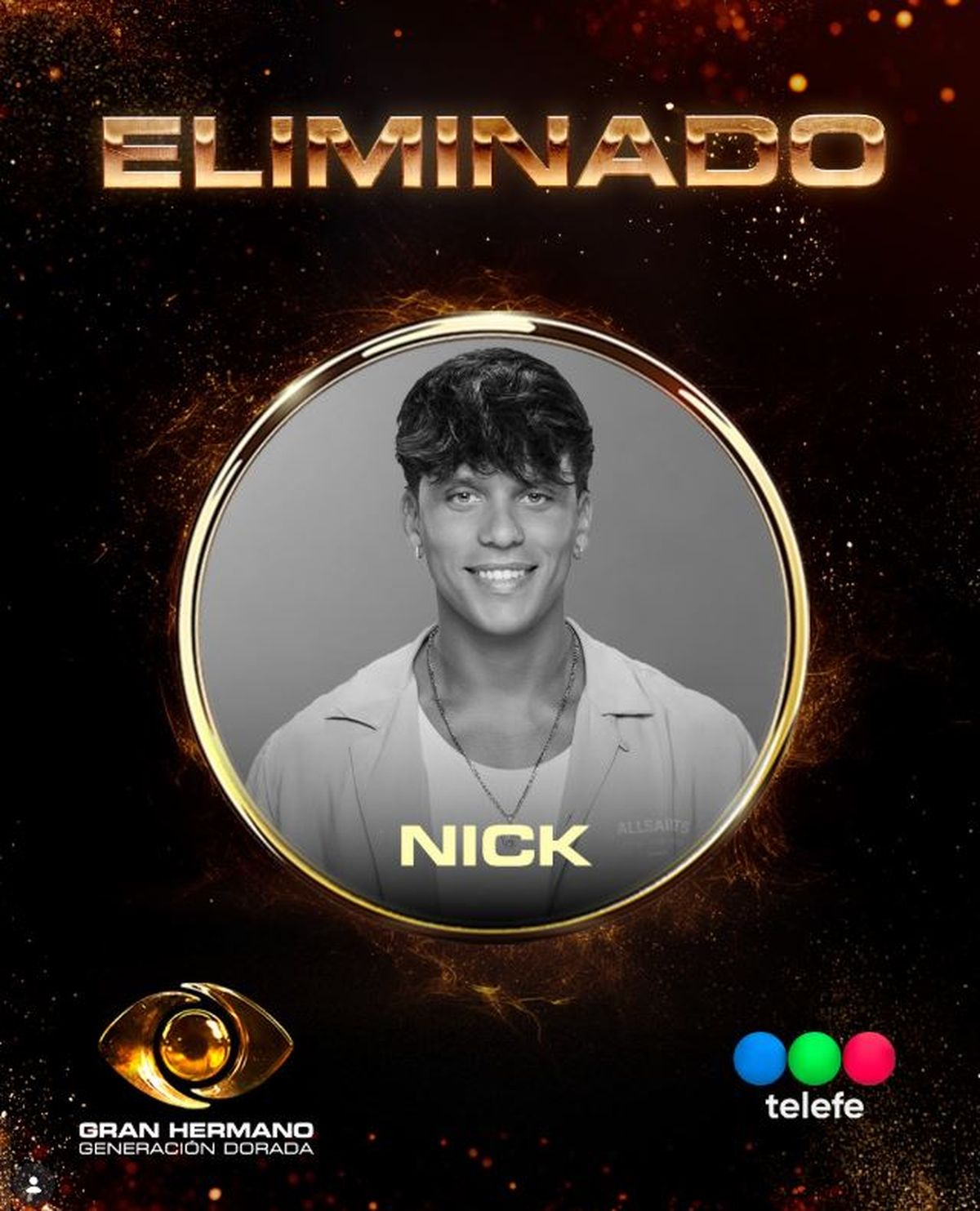 Nick es el cuarto eliminado de Gran Hermano 2026.