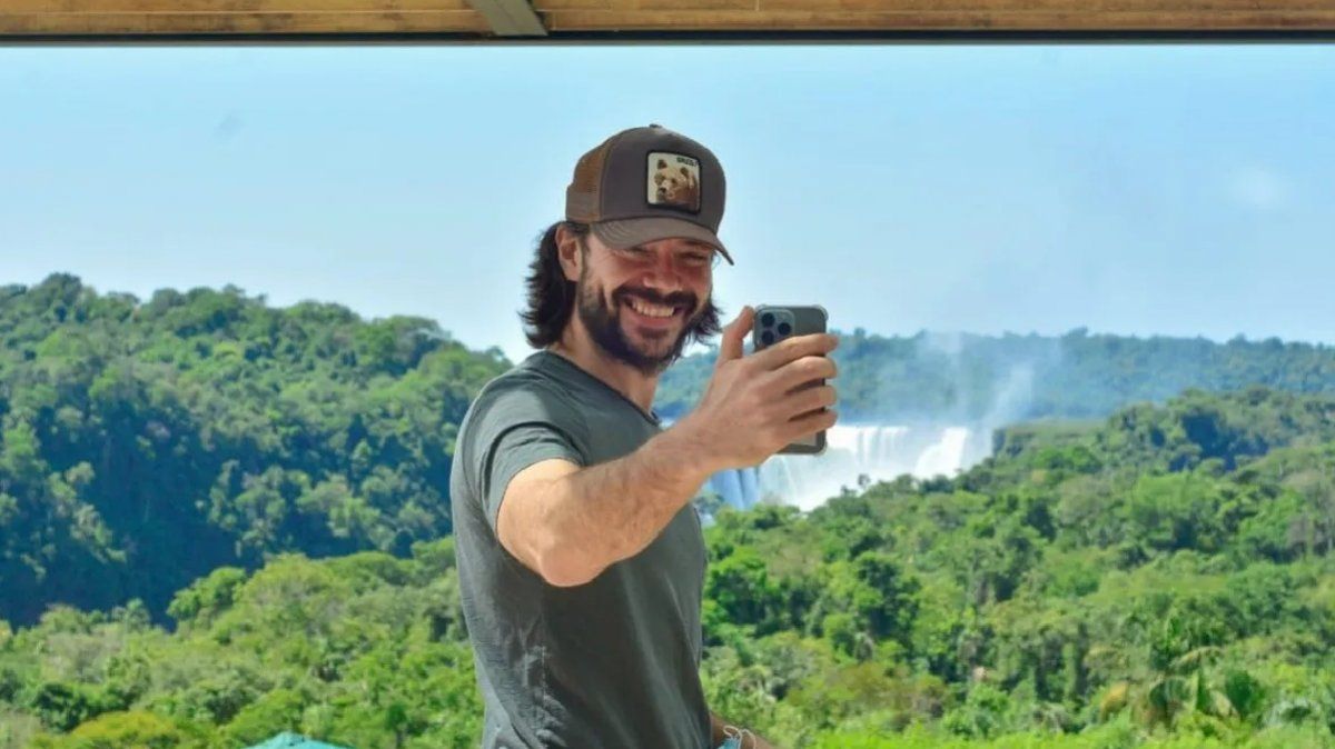 "El Profesor" visitó Misiones antes de volver a La Casa de Papel