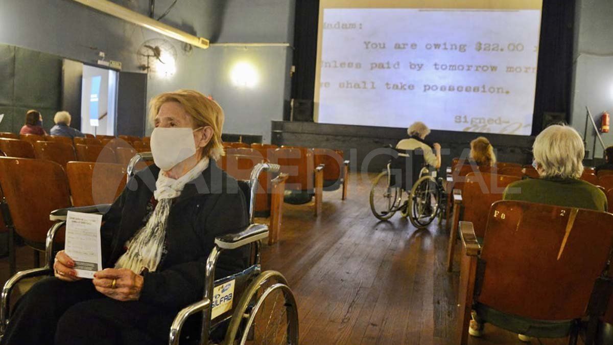 Durante la jornada de este viernes se inocularán a 360 personas mayores de 80 años.
