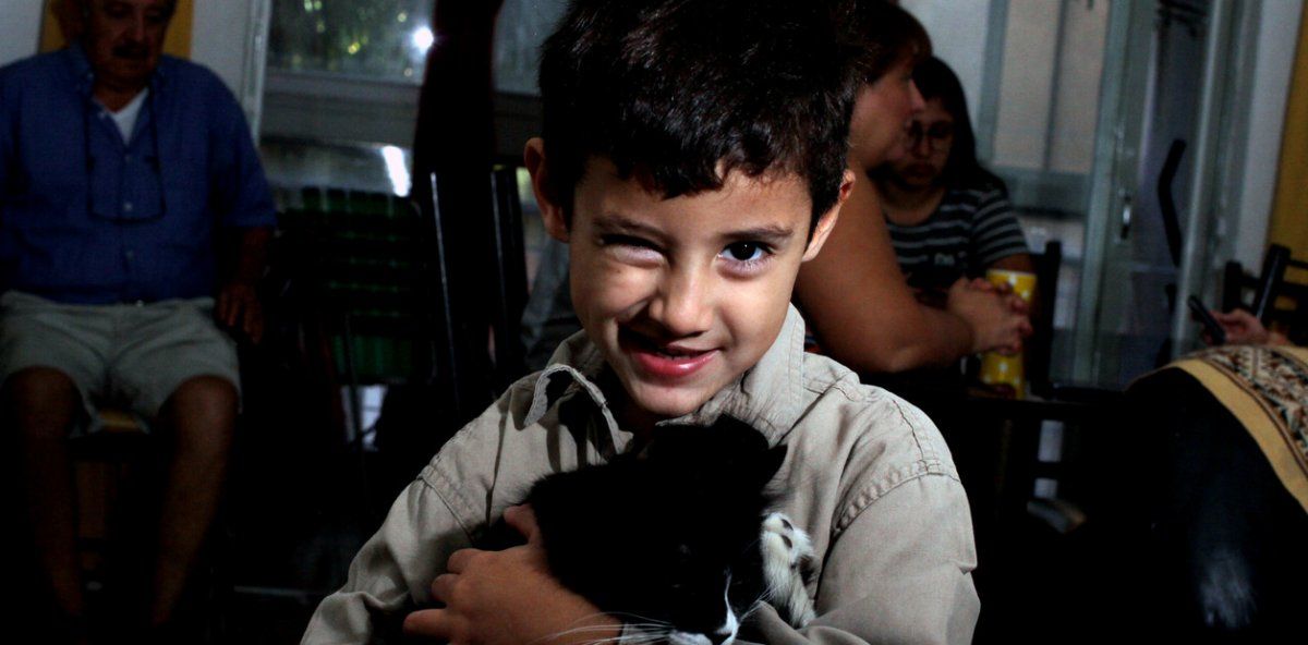 Benjamín y el “viejo de la bolsa”, a un mes del susto de su vida