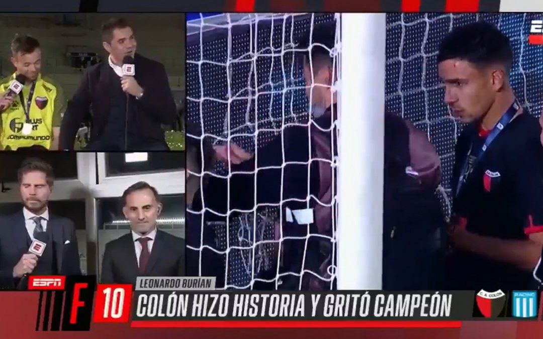 El Bichi Fuertes celebró la victoria y felicitó a los jugadores sabaleros.&nbsp;