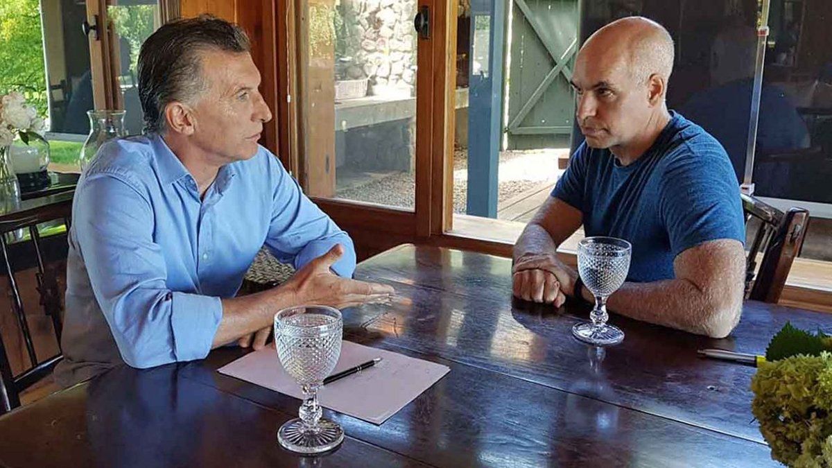 Horacio Rodríguez Larreta se reunió con Mauricio Macri en Villa La Angostura hace unos días.