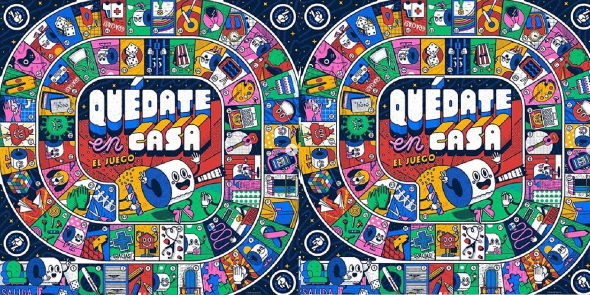 &nbsp;Una ingeniosa cuenta de Instagram reversin&oacute; el juego y cre&oacute;&nbsp;Qu&eacute;date en casa