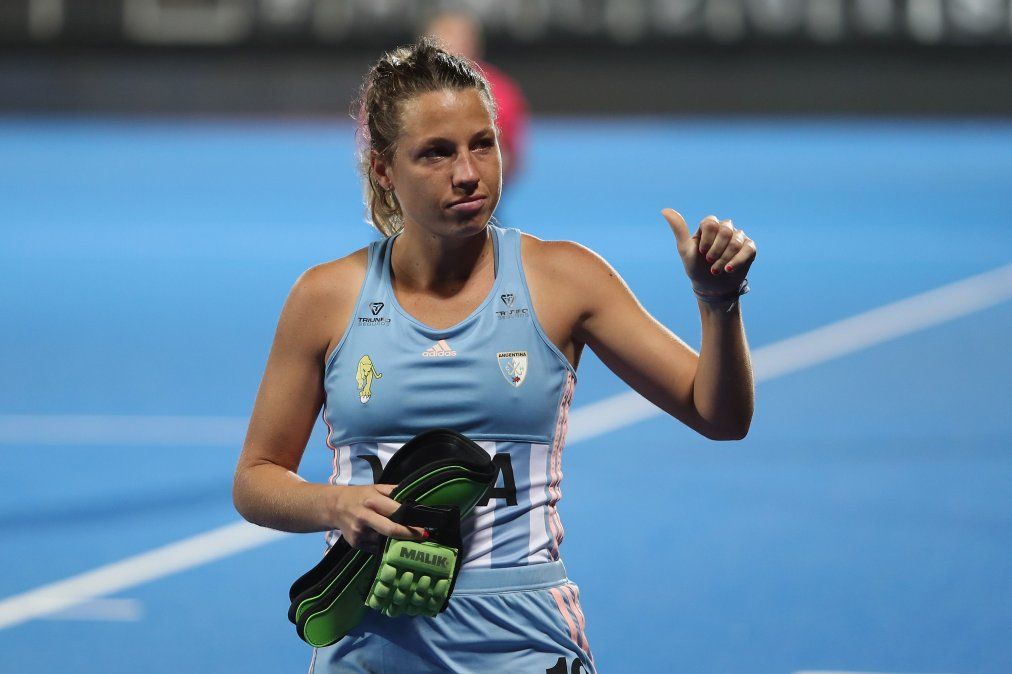 Delfina Merino dio positivo de coronavirus y se bajó de la pretemporada de Las Leonas.