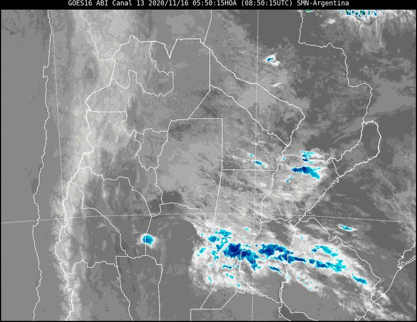 Imágenes satelitales.