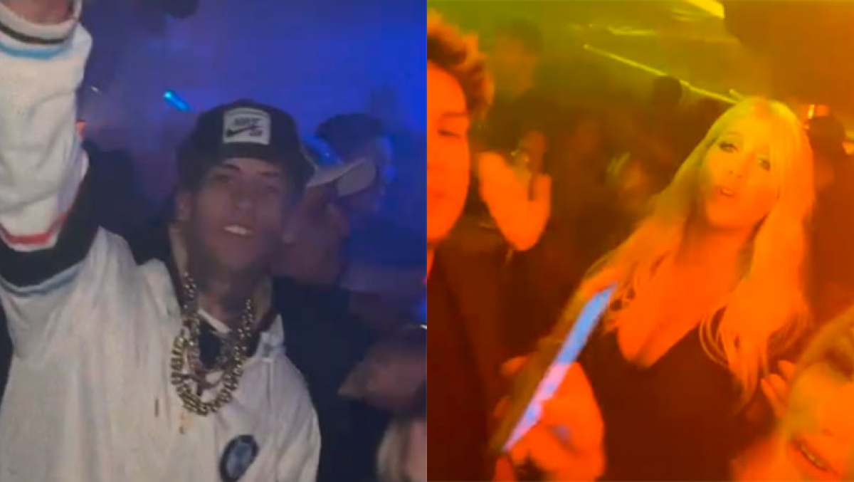 Wanda Nara y L-Gante