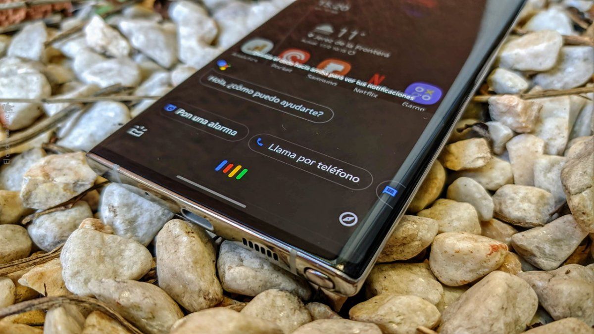 Google y Assistant en modo oscuro