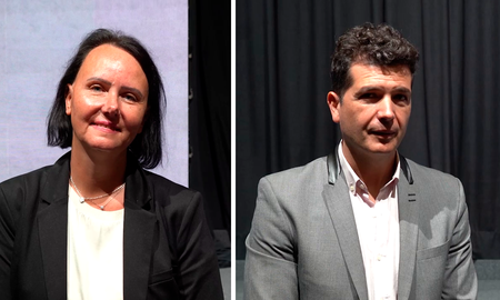 Patricia Jebsen, especialista en liderazgo, y César Berthardt, psicólogo. Patricia Jebsen, especialista en liderazgo, y César Berthardt, psicólogo.