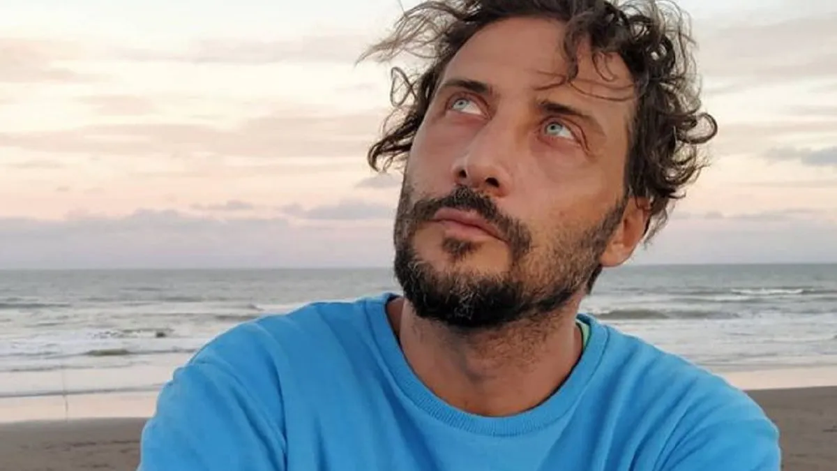 Luciano Cáceres presentó a su joven y bella novia.