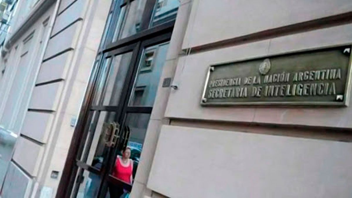 Sede de la Agencia Federal de Inteligencia en Buenos Aires.&nbsp;