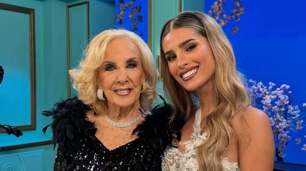 Mirtha Legrand recibió a Julieta Poggio por primera vez.