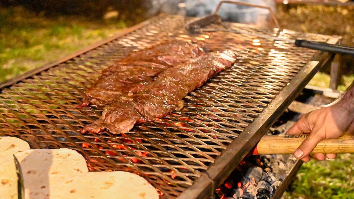 El asado o parrilla argentina, se caracteriza por la buena calidad de la carne.