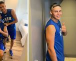 El bautismo de San Miguel a un jugador por su primera pretemporada: Fachero, ¿No? Facherito El bautismo de San Miguel a un jugador por su primera pretemporada: Fachero, ¿No? Facherito
