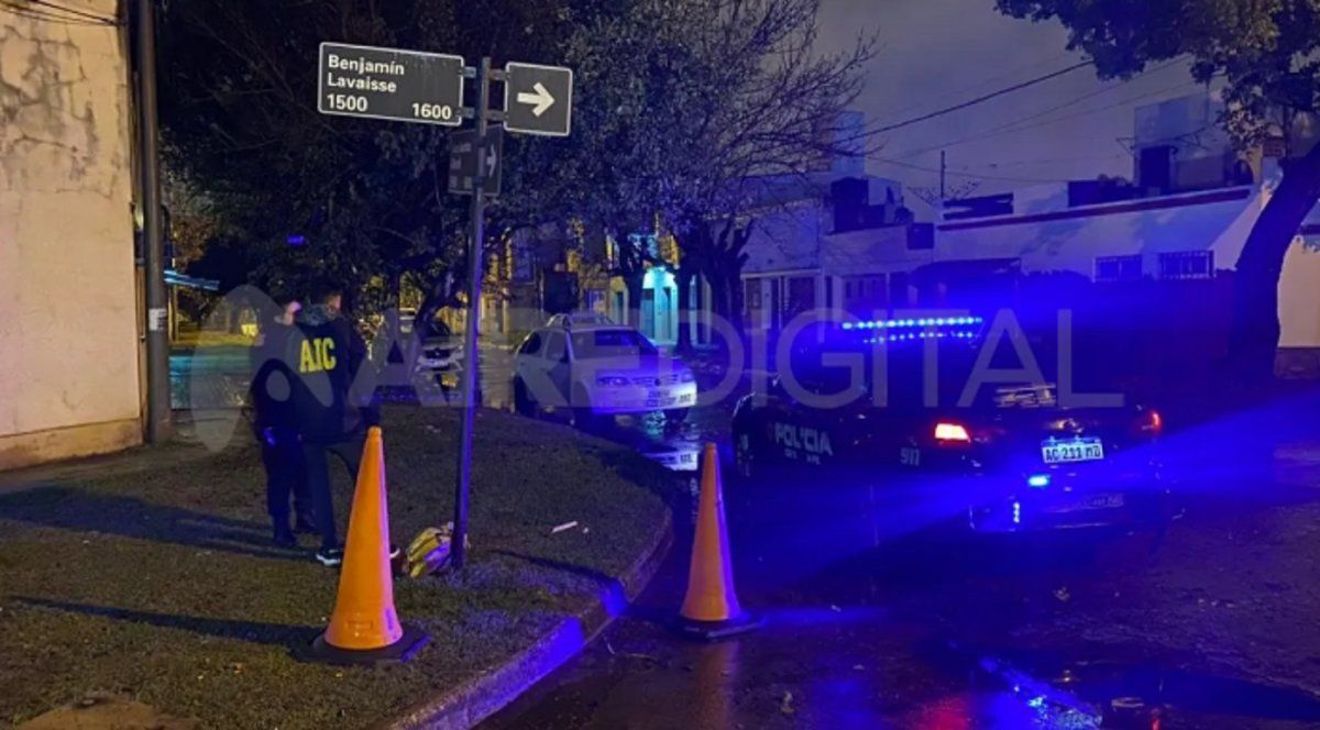 Desde muy temprano policías y peritos custodiaron la zona en donde se dio el ataque.