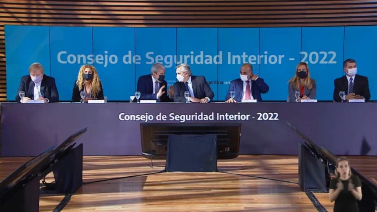 Alberto Fernández encabezó la apertura del primer seminario internacional sobre criminalidad organizada convocado por el Consejo de Seguridad Interior.