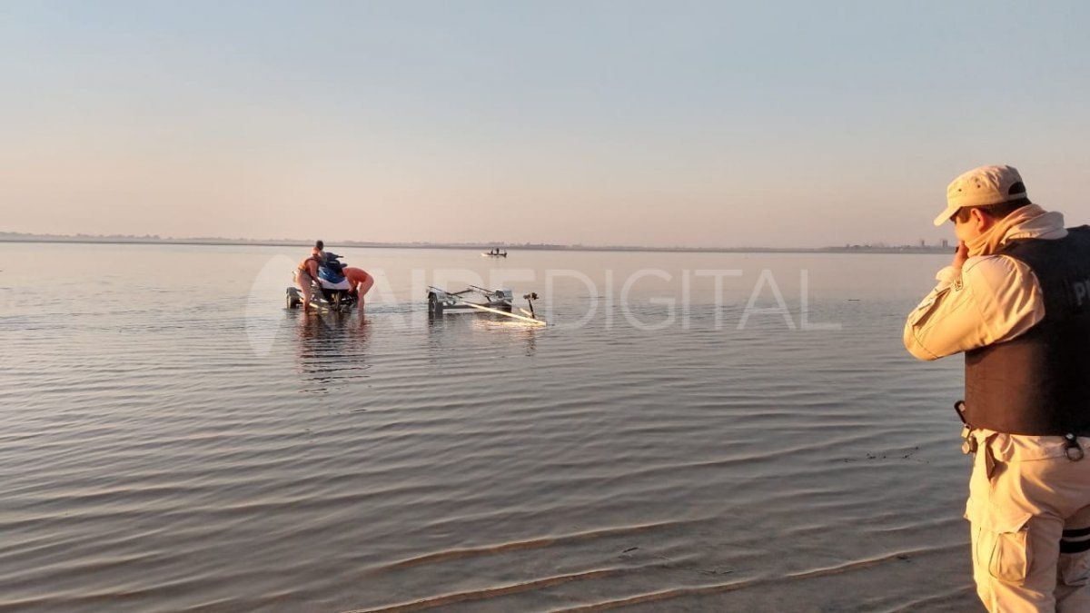 Este martes retomaron la búsqueda de los dos desaparecidos que intentaron cruzar la Setúbal caminando.&nbsp;