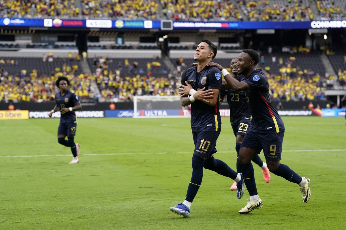 Ecuador tachó a Jamaica por 3 a 1 en la Copa América.
