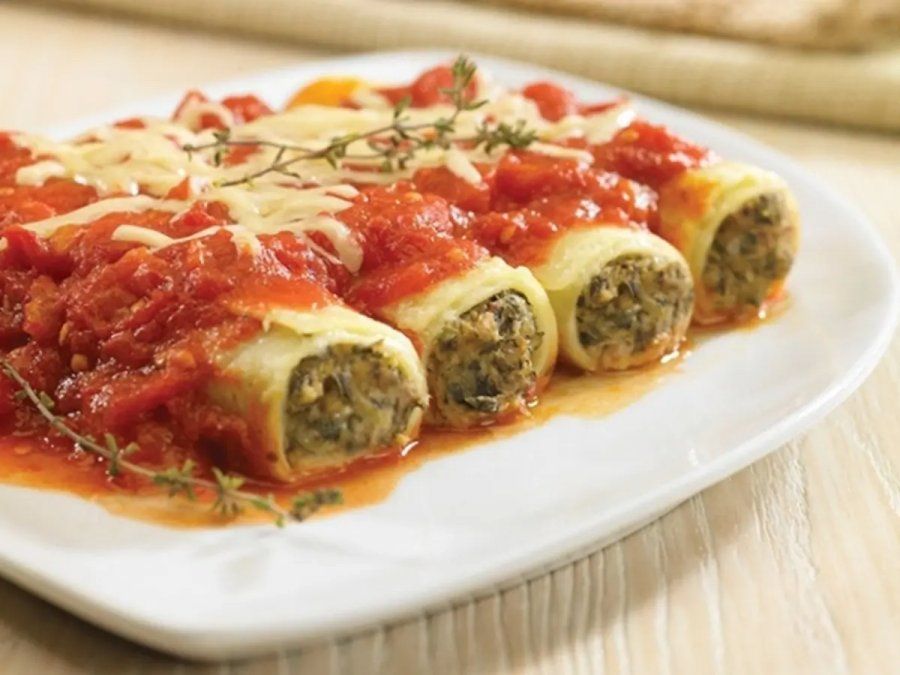 Fácil y rápida receta de los mejores canelones de acelga