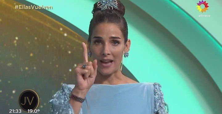 El regreso de Juana Viale a la conducción de los programas de su abuela. 