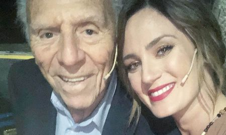 Paula Chaves y su abuelo Paula Chaves y su abuelo