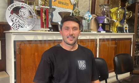 Facundo Garcés habló mano a mano con AIRE y contó por qué no jugará más en Colón. Facundo Garcés habló mano a mano con AIRE y contó por qué no jugará más en Colón.